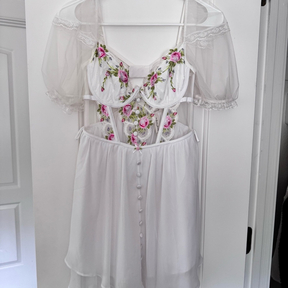 For Love And Lemons Trellis Rose Dress